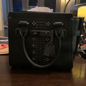Black Coach Shoulder Bag